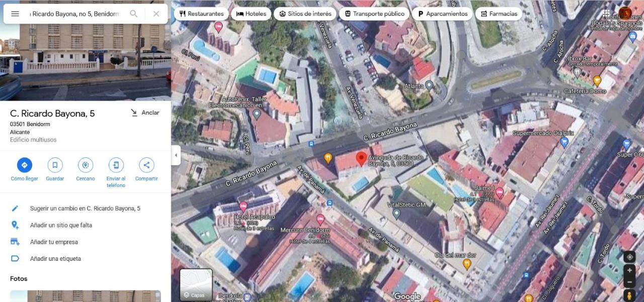 Apartamento Esturion Leilighet Benidorm Eksteriør bilde